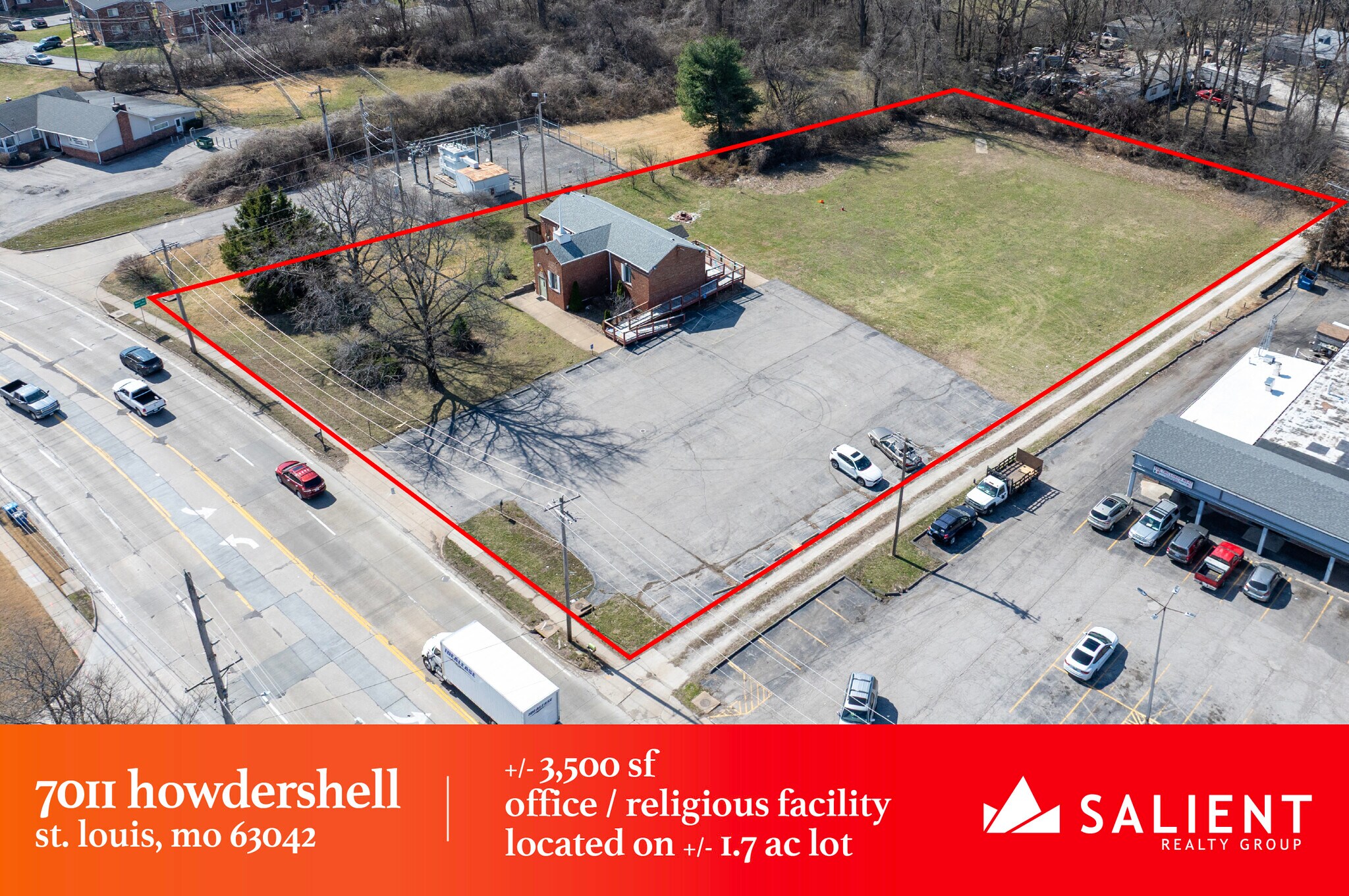 7011 Howdershell Rd, Hazelwood, MO à vendre Photo du bâtiment- Image 1 de 1