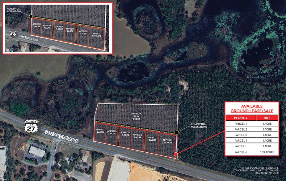 US 27 Hwy, Groveland, FL à vendre - Photo du bâtiment - Image 1 de 1