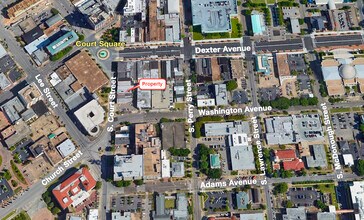 25 South Court St, Montgomery, AL - AÉRIEN  Vue de la carte