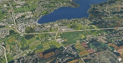 Highway 16 & Ryan Rd, Pewaukee, WI - Aérien  Vue de la carte