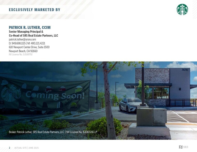 7670 S Durango Dr, Las Vegas, NV à vendre - Photo du bâtiment - Image 2 de 8