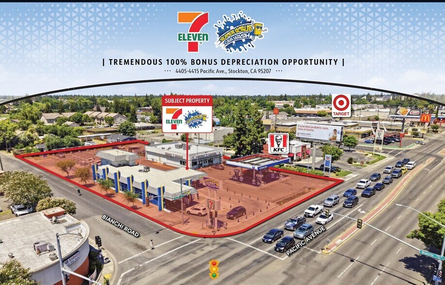 7-Eleven & Express Car Wash Sale portefeuille de 2 propriétés à vendre sur LoopNet.ca - Photo du bâtiment - Image 1 de 3