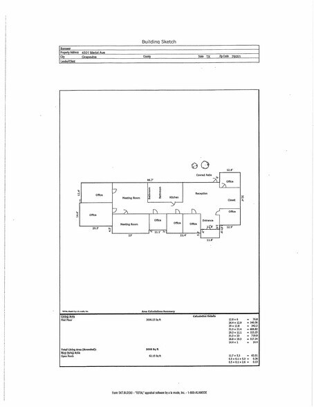 4501 Merlot Ave, Grapevine, TX à louer - Plan d’étage - Image 2 de 6