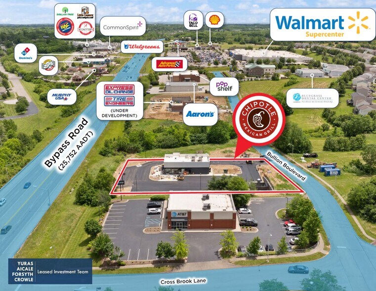 550 Bullion Blvd, Winchester, KY à vendre - Aérien - Image 3 de 6