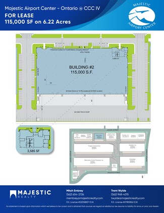 Plus de détails pour 3690 Jurupa St, Ontario, CA - Industriel à louer