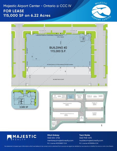 3690 Jurupa St, Ontario, CA à louer - Plan de site - Image 1 de 9