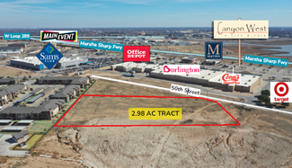 Plus de détails pour 6050 50th St, Lubbock, TX - Terrain à vendre