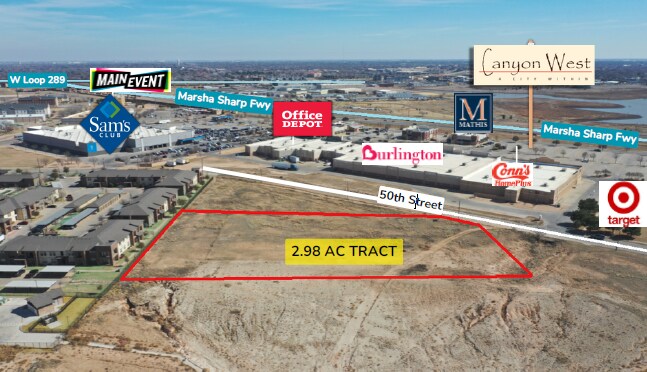 6050 50th St, Lubbock, TX for sale Aerial- Image 1 of 6