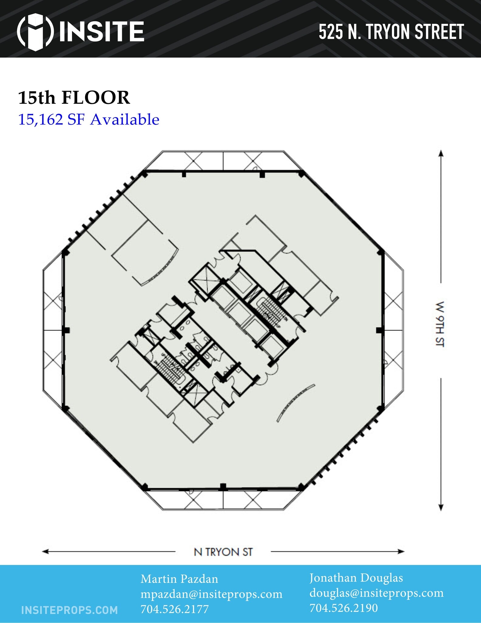 525 N Tryon St, Charlotte, NC for lease Site Plan- Image 1 of 1