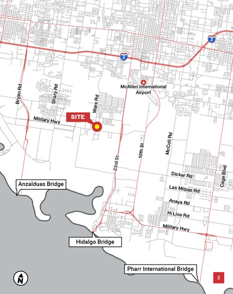 3400 W Military Hwy, McAllen, TX à louer - Photo du bâtiment - Image 2 de 5