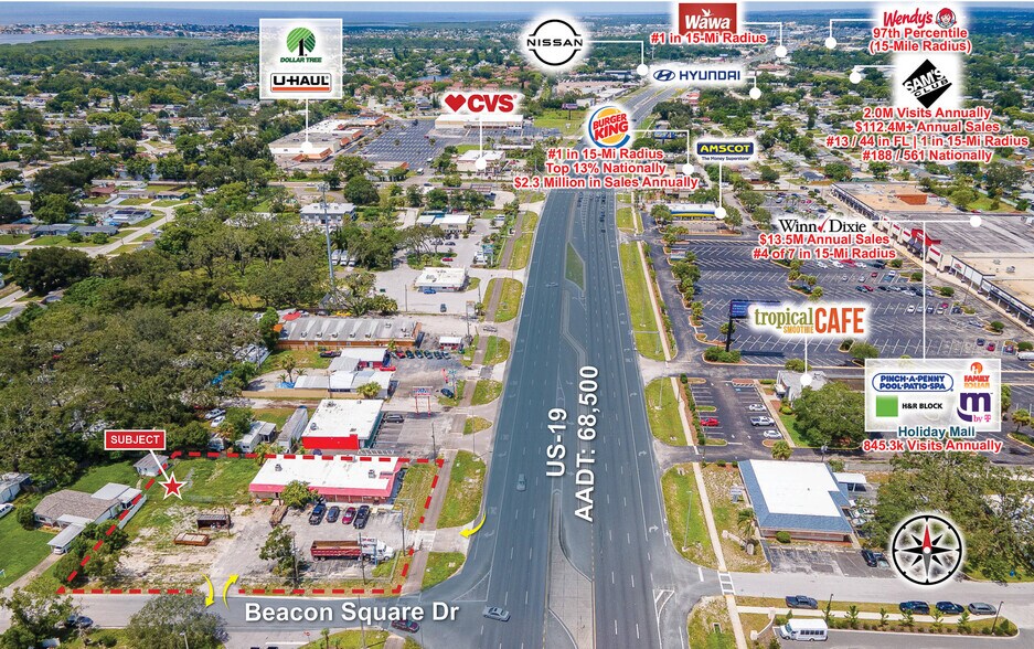 3307 US Highway 19, Holiday, FL à vendre - Photo du bâtiment - Image 3 de 11