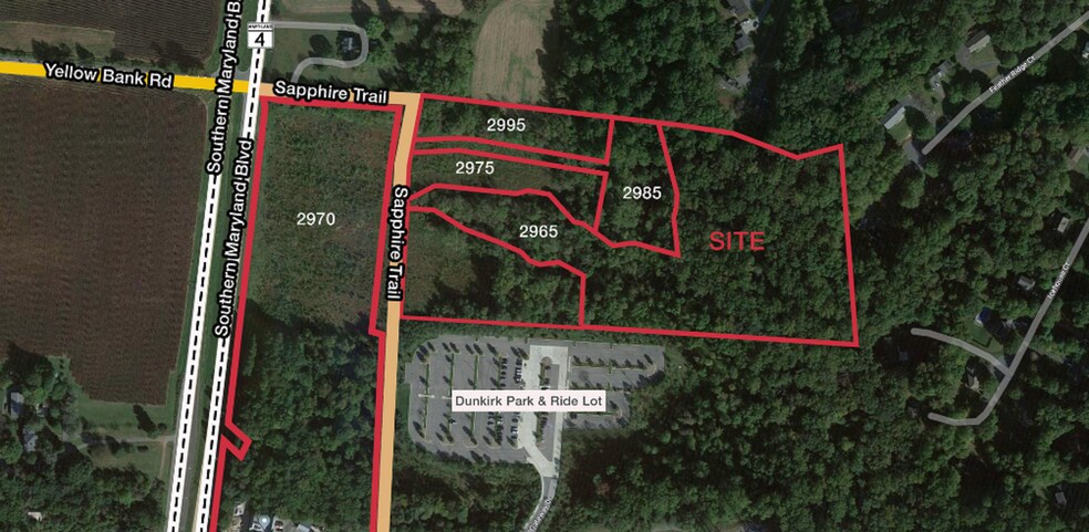 2965-2995 Sapphire Trl, Dunkirk, MD à vendre - Photo du bâtiment - Image 1 de 3