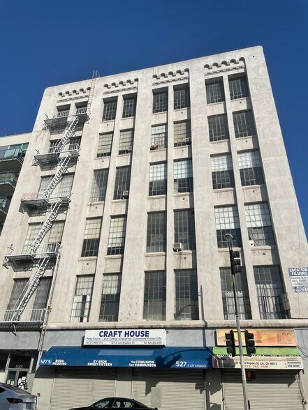 533 S Los Angeles St, Los Angeles, CA à louer - Photo du bâtiment - Image 1 de 2