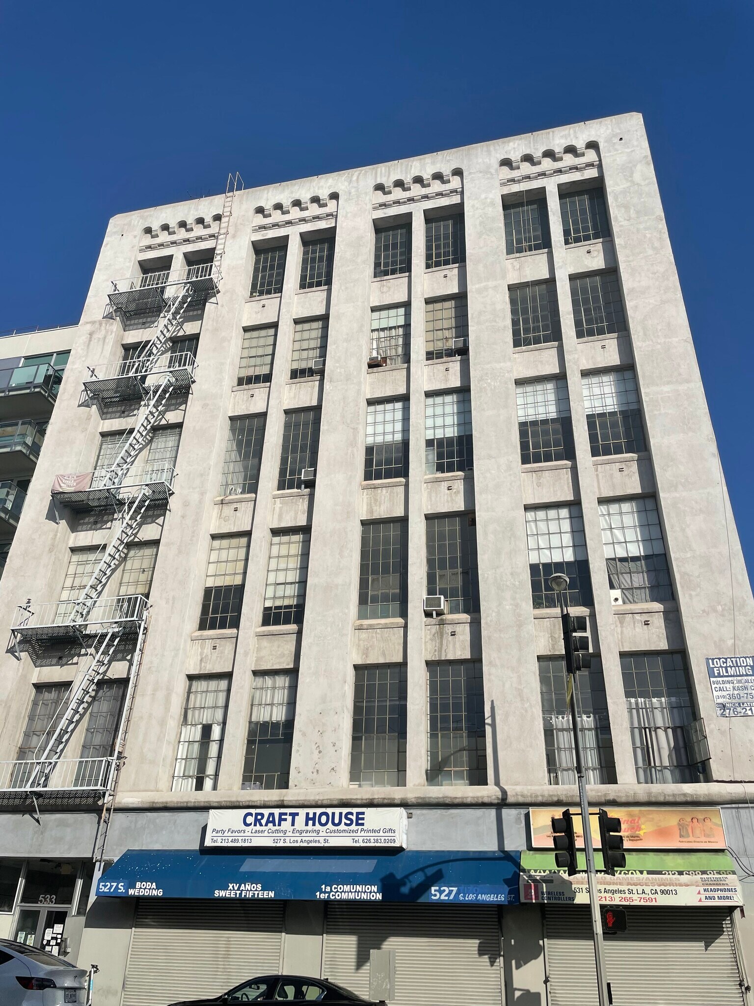 533 S Los Angeles St, Los Angeles, CA for lease Building Photo- Image 1 of 3