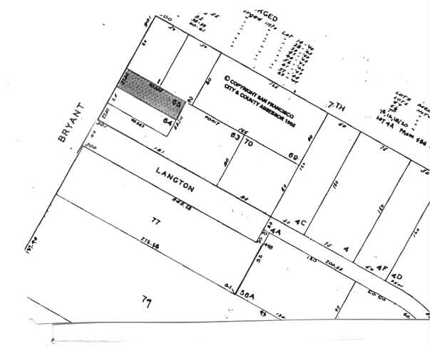 915 Bryant St, San Francisco, CA à vendre - Plan cadastral - Image 2 de 17
