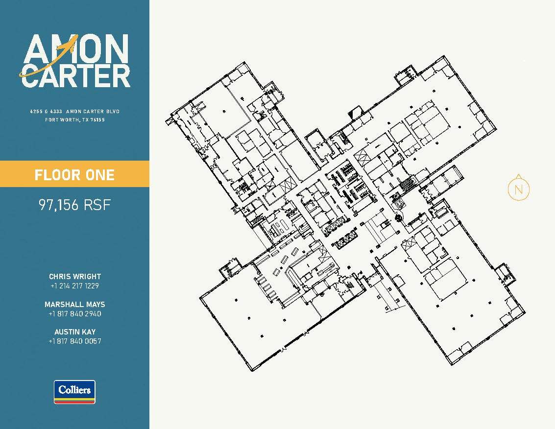 4333 Amon Carter Blvd, Fort Worth, TX for lease Floor Plan- Image 1 of 1