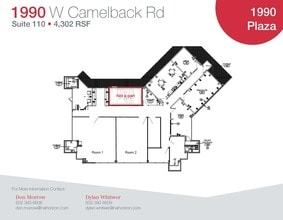 1990 W Camelback Rd, Phoenix, AZ for lease Floor Plan- Image 1 of 1