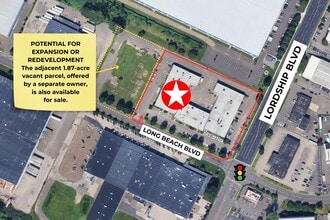 555 Lordship Blvd, Stratford, CT - AERIAL map view