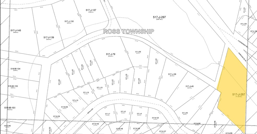 5439 Babcock Blvd, Pittsburgh, PA à louer - Plan cadastral - Image 2 de 10