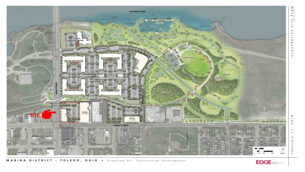 53 Main St, Toledo, OH à louer - Plan de site - Image 2 de 4