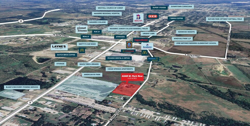 4248 W Park Row Blvd, Corsicana, TX for sale - Building Photo - Image 3 of 3