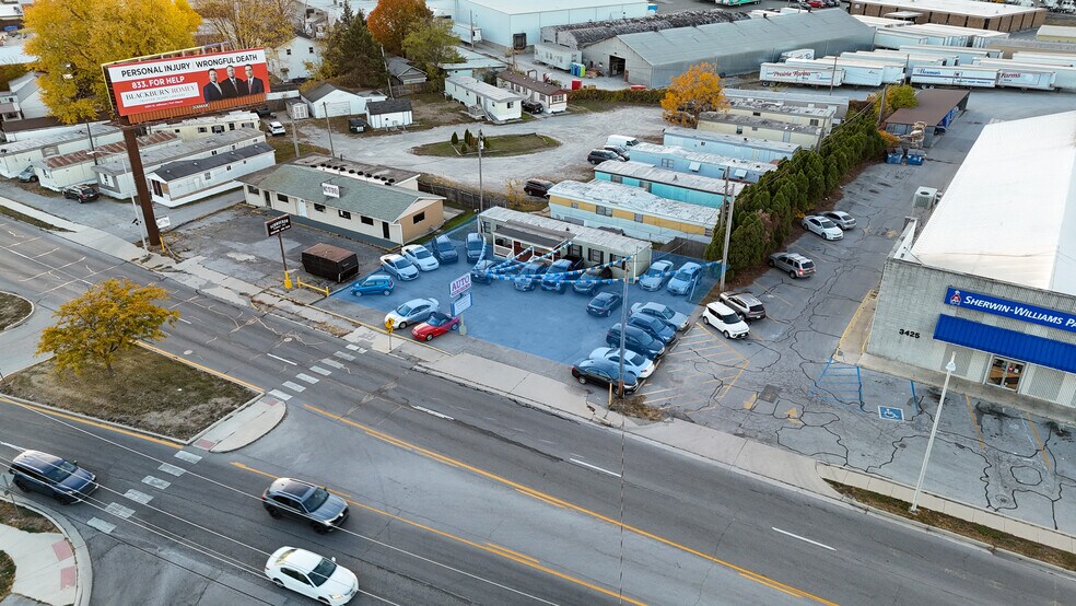 3415 N Clinton St, Fort Wayne, IN for sale - Aerial - Image 2 of 8