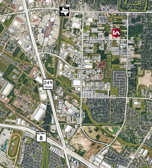 6344 Theall rd, Houston, TX à louer - Aérien - Image 2 de 10