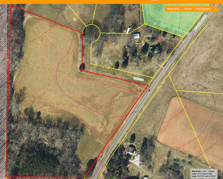 1001 Arthur Minnis Road, Hillsborough, NC for sale - Aerial - Image 2 of 4