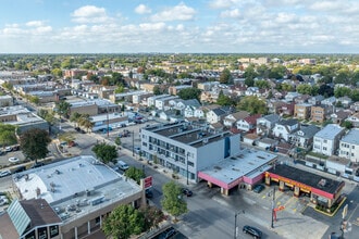 5416-22 W Belmont Ave, Chicago, IL - Aérien  Vue de la carte