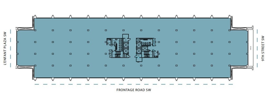 950 L'Enfant Plz SW, Washington, DC à louer Plan d’étage- Image 1 de 1