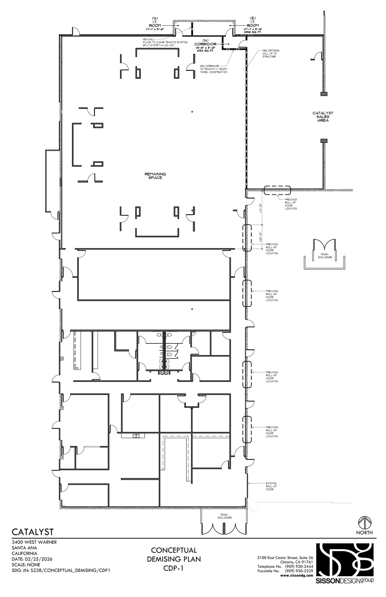 3400 W Warner Ave, Santa Ana, CA à louer Plan de site- Image 1 de 1