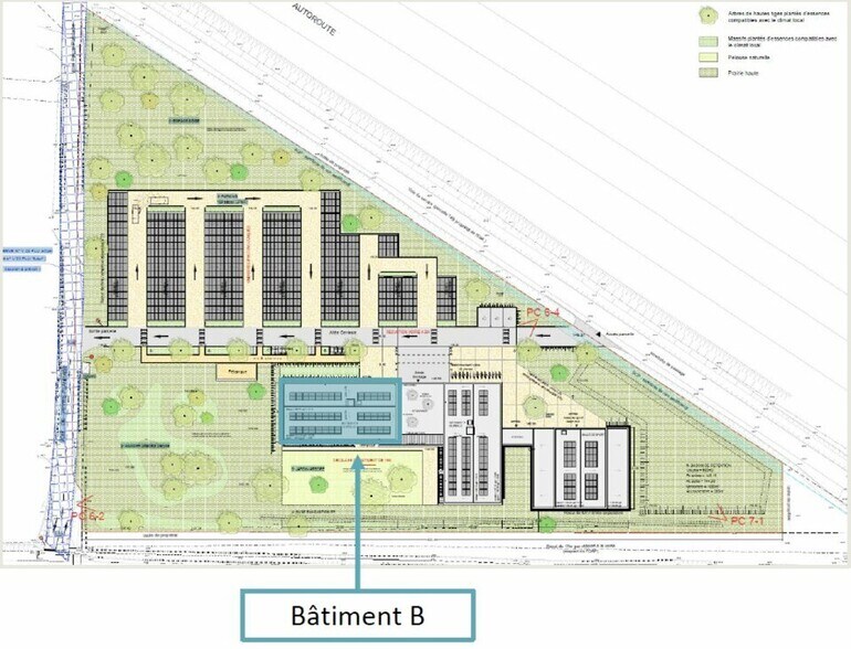 Bureau dans Ventabren à louer - Plan de site - Image 2 de 3