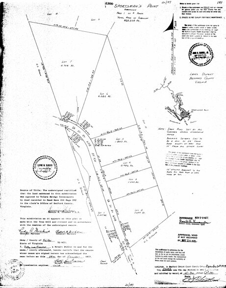 Fish Hook, Pittsville, VA à vendre - Plan cadastral - Image 2 de 11