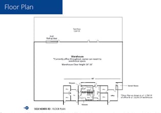 1824 Norris Rd, Bakersfield, CA for lease Floor Plan- Image 1 of 1