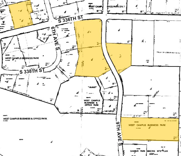 33710-33720 9th Ave S, Federal Way, WA à louer - Plan cadastral - Image 2 de 8