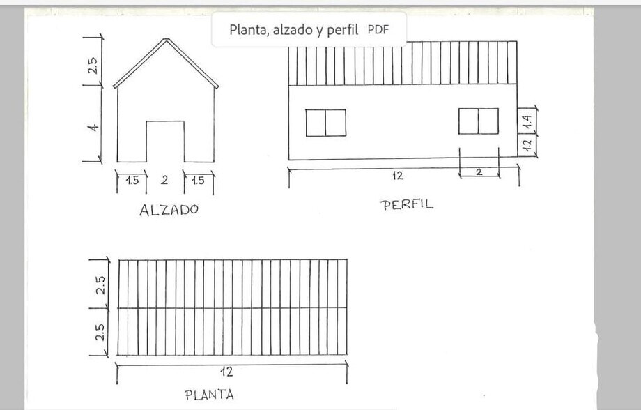 Land in La Romana, Alicante for sale - Floor Plan - Image 2 of 4