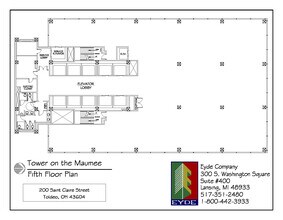 200 N Saint Clair St, Toledo, OH for lease Floor Plan- Image 1 of 1