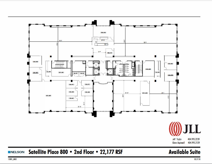 3095 Satellite Blvd, Duluth, GA à louer Plan d  tage- Image 1 de 1