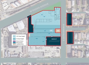 5501 W Ogden Ave, Cicero, IL for lease Site Plan- Image 2 of 2