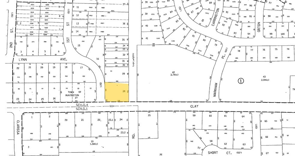 450 Larkfield Rd, East Northport, NY à louer - Plan cadastral - Image 3 de 4