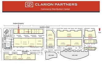 6200-6280 Peachtree St, Commerce, CA for lease Floor Plan- Image 1 of 1