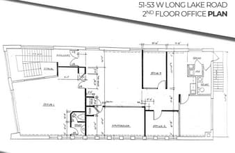 51-53 W Long Lake Rd, Bloomfield Hills, MI for sale Floor Plan- Image 1 of 1