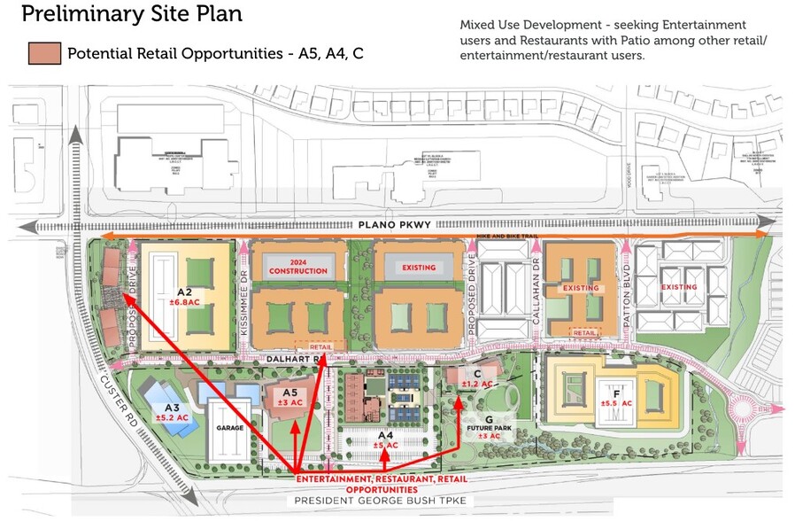 NEC President George Bush Turnpike & Custer Rd, Plano, TX for lease - Building Photo - Image 2 of 2