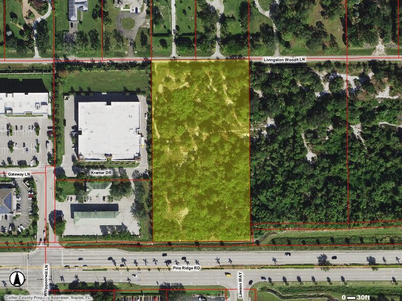 Pine Ridge Rd, Naples, FL for sale - Plat Map - Image 3 of 3