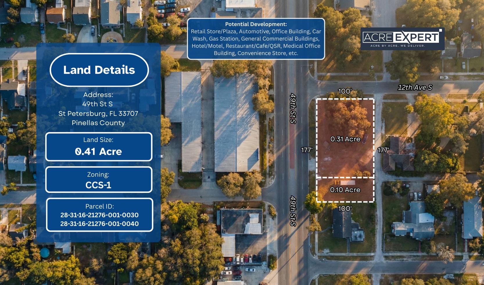 49th St S, Saint Petersburg, FL for sale Primary Photo- Image 1 of 4