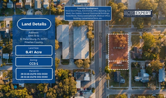 More details for 49th St S, Saint Petersburg, FL - Land for Sale
