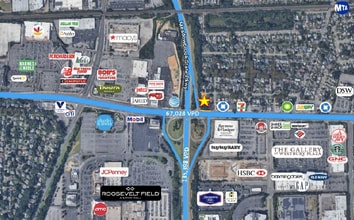 245 Old Country Rd, Carle Place, NY - AERIAL map view