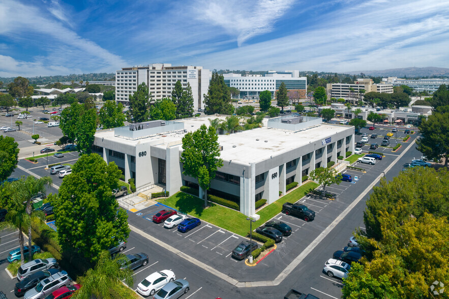 680 Langsdorf Dr, Fullerton, CA for lease - Aerial - Image 2 of 11