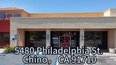 5480 Philadelphia St, Chino, CA à louer - Vidéo sur l’inscription commerciale 