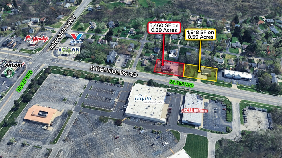 1421 S Reynolds Rd, Toledo, OH à vendre - Photo du bâtiment - Image 1 de 6